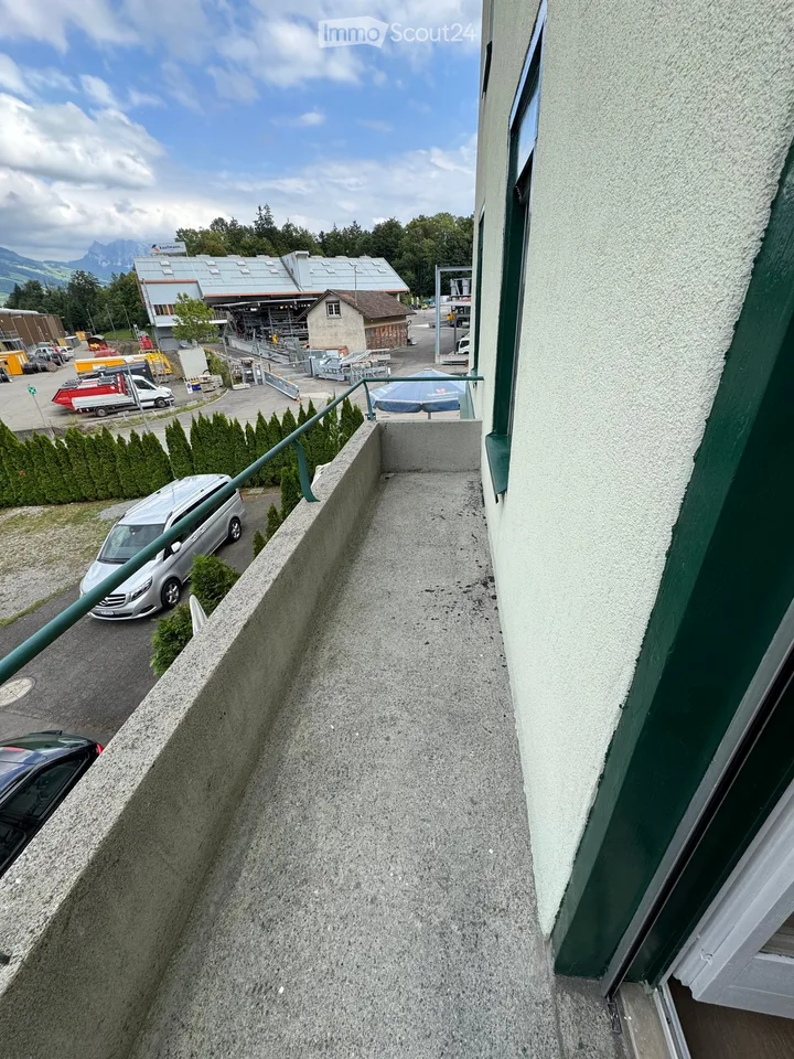 schöne und renovierte 1.5-Zimmer-Wohnung mit Balkon in Goldau