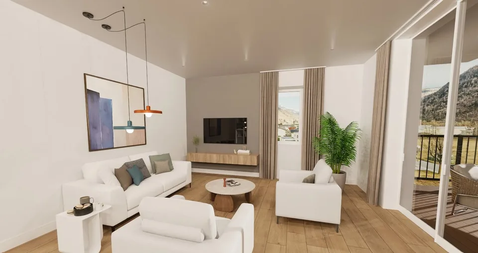 Spacious 4.5-room new apartment with southeast balcony
