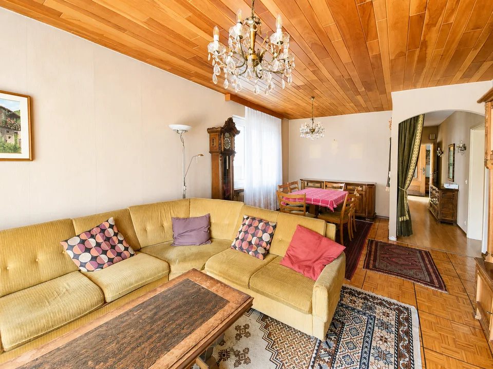 Spacious 8-room villa with private garden in Coldrerio