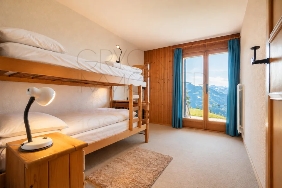 Appartement 3,5 pièces à Gryon avec terrasse de 47 m²