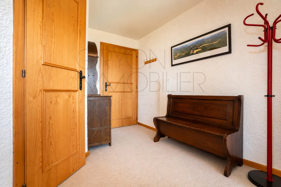 Appartement 3,5 pièces à Gryon avec terrasse de 47 m²