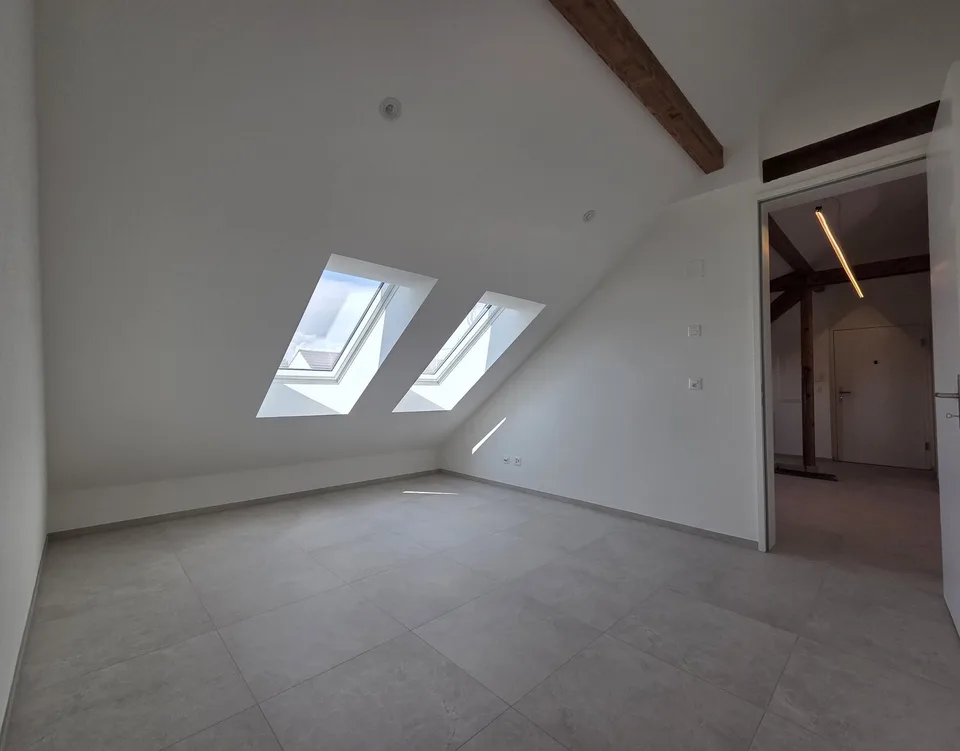 Sanierte Dachwohnung im beliebten Neubadquartier