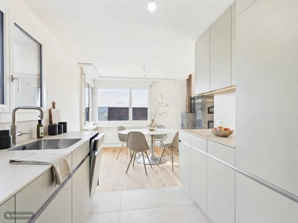 Charmantes 5.5-Zimmer-Haus mit Seesicht und Garten in Horgen