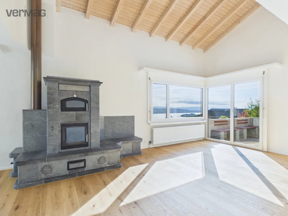 Charmantes 5.5-Zimmer-Haus mit Seesicht und Garten in Horgen