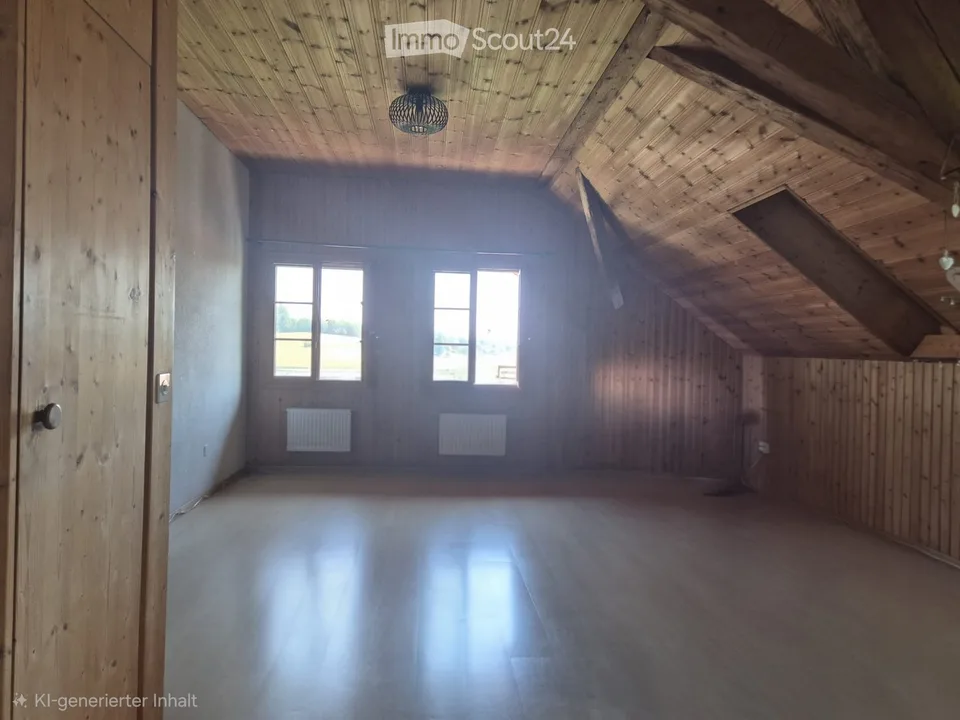 Charming 4.5-room attic apartment with balcony in Längenbühl