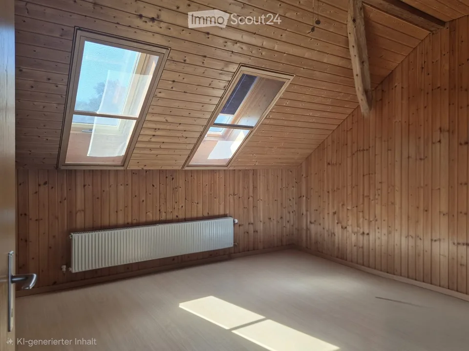 Charming 4.5-room attic apartment with balcony in Längenbühl