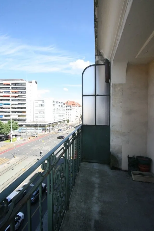 Appartamento di 3 locali con balcone a Servette