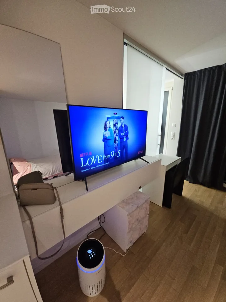 Studio moderne temporaire avec balcon à Zurich