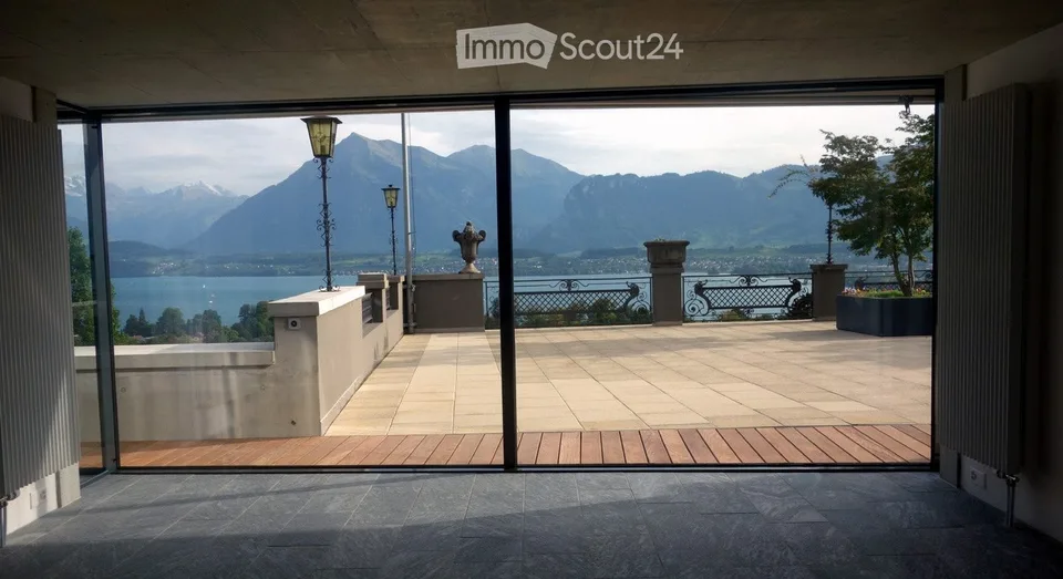 Appartement exclusif 3½ pièces avec vue spectaculaire sur le lac et les montagnes