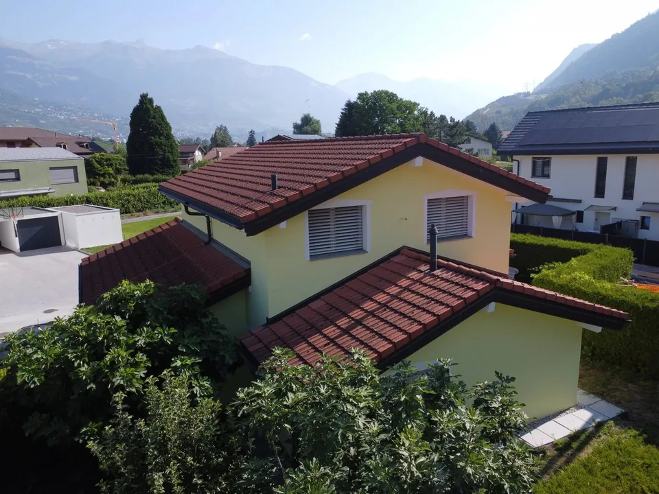 Chalais | Individuelle Villa mit 4,5 Zimmern und schönen Volumen