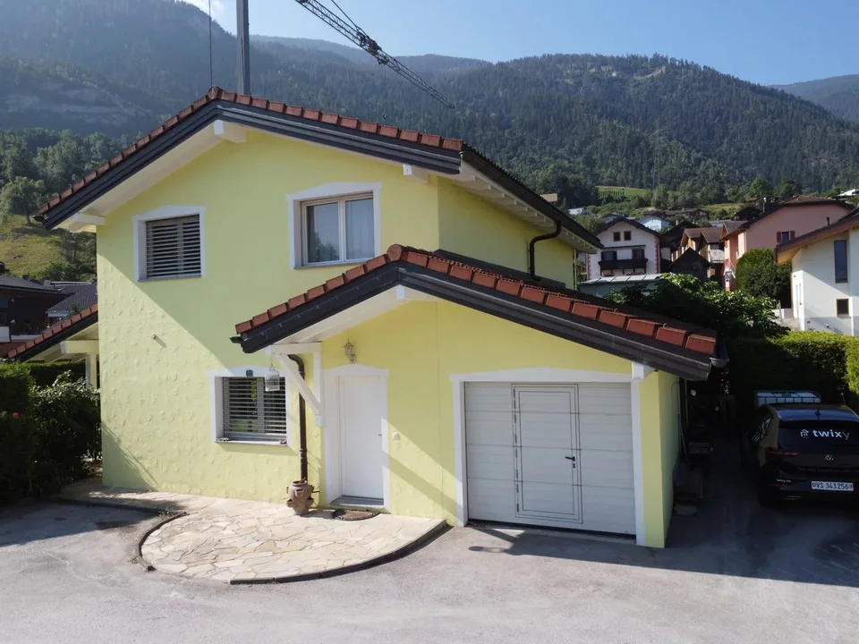 Chalais | Individuelle Villa mit 4,5 Zimmern und schönen Volumen