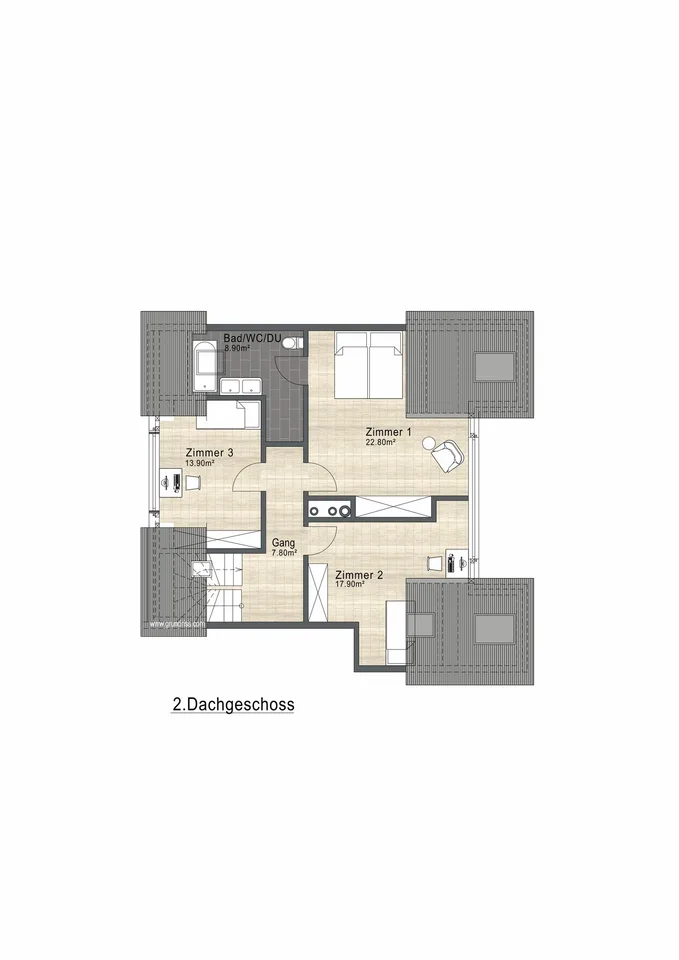 Una casa sopra i tetti - appartamento duplex spazioso con una grande vista – foto 5 di 19