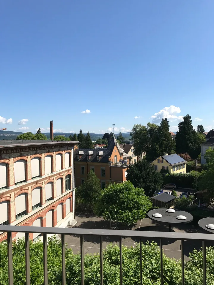 Apartment with a wonderful view in the heart of Frauenfeld