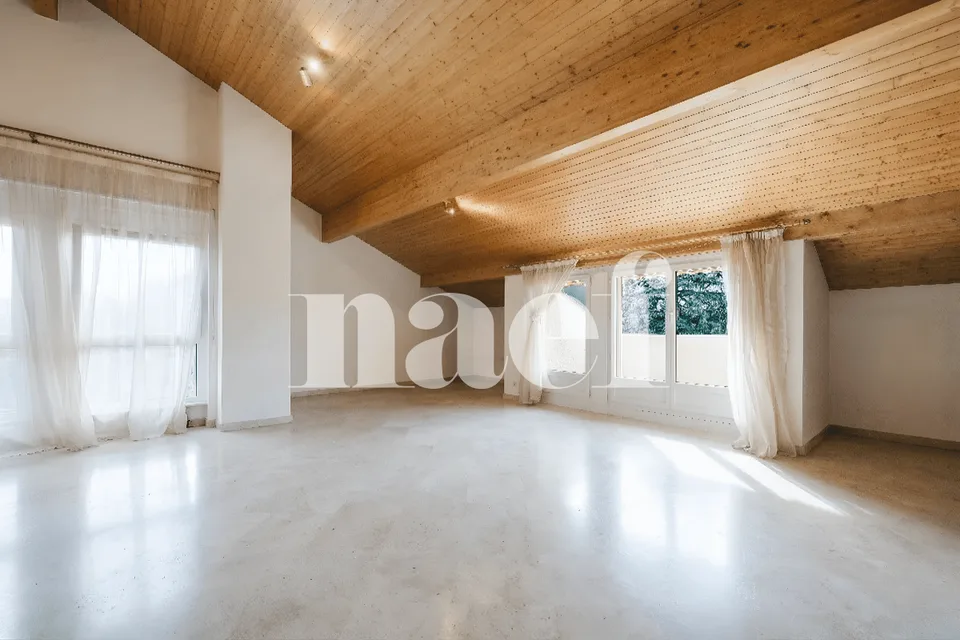 Elegant duplex with double height and tree-lined park in a prestigious residence