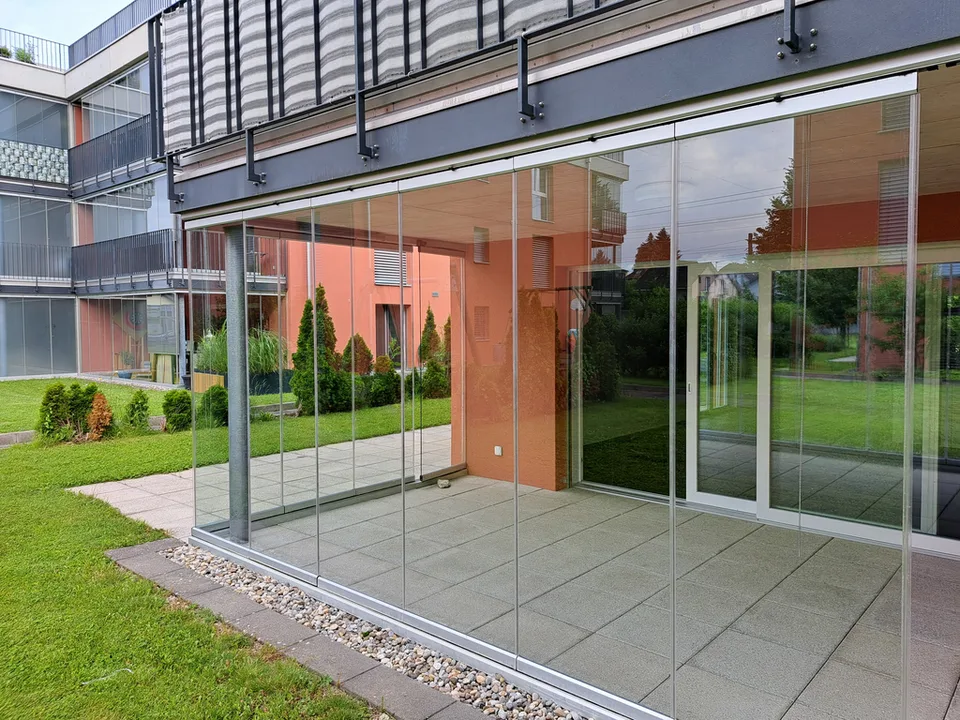 Appartement attractif avec jardin d'hiver