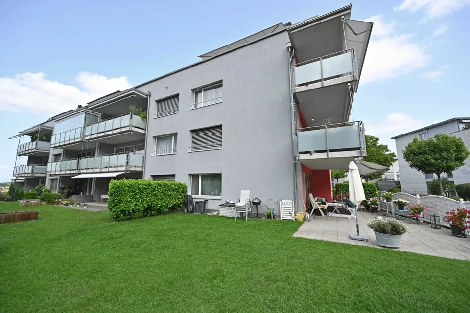 3.5-Zimmer-Gartenwohnung mit Privatsphäre