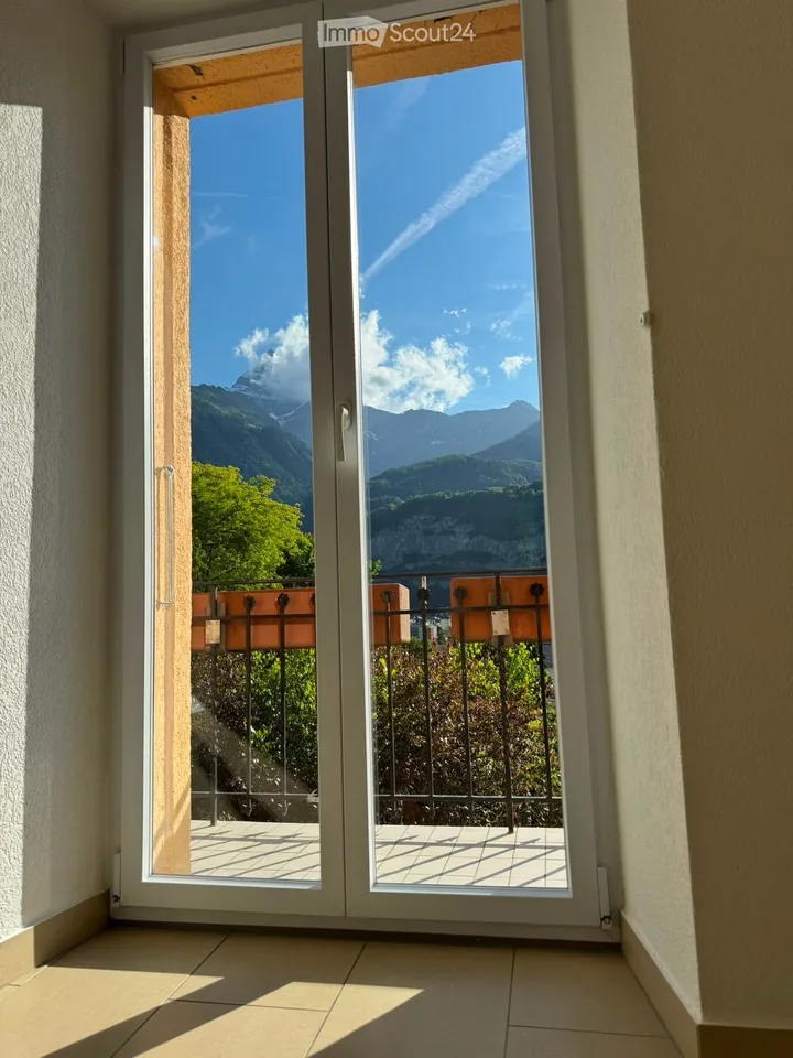 3.5 room duplex for rent in Lavey-Village