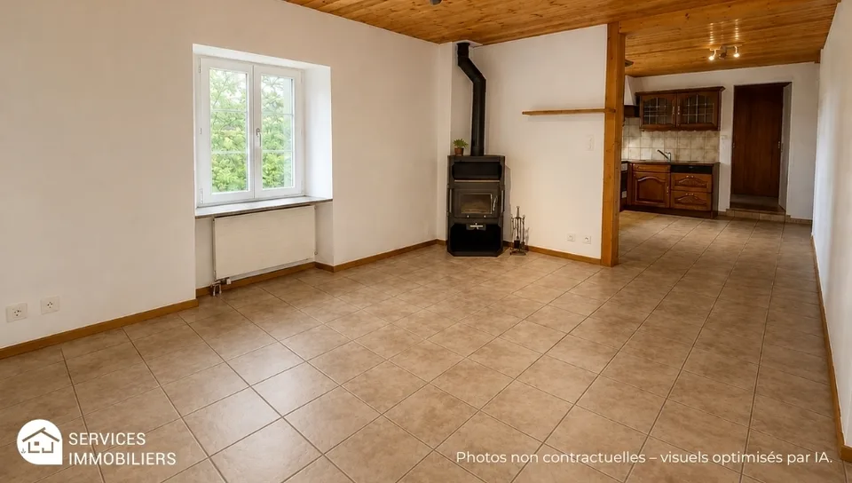 Charmant appartement 90m2 vue champêtre
