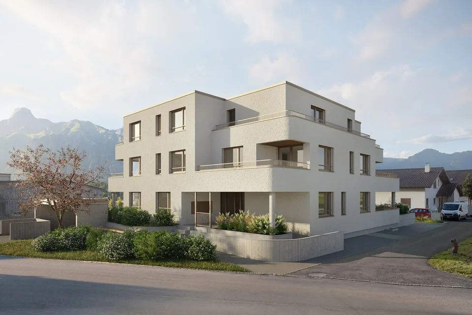 Neubau 5.5-Zimmer Wohnung mit rund 150 m2 Umschwung