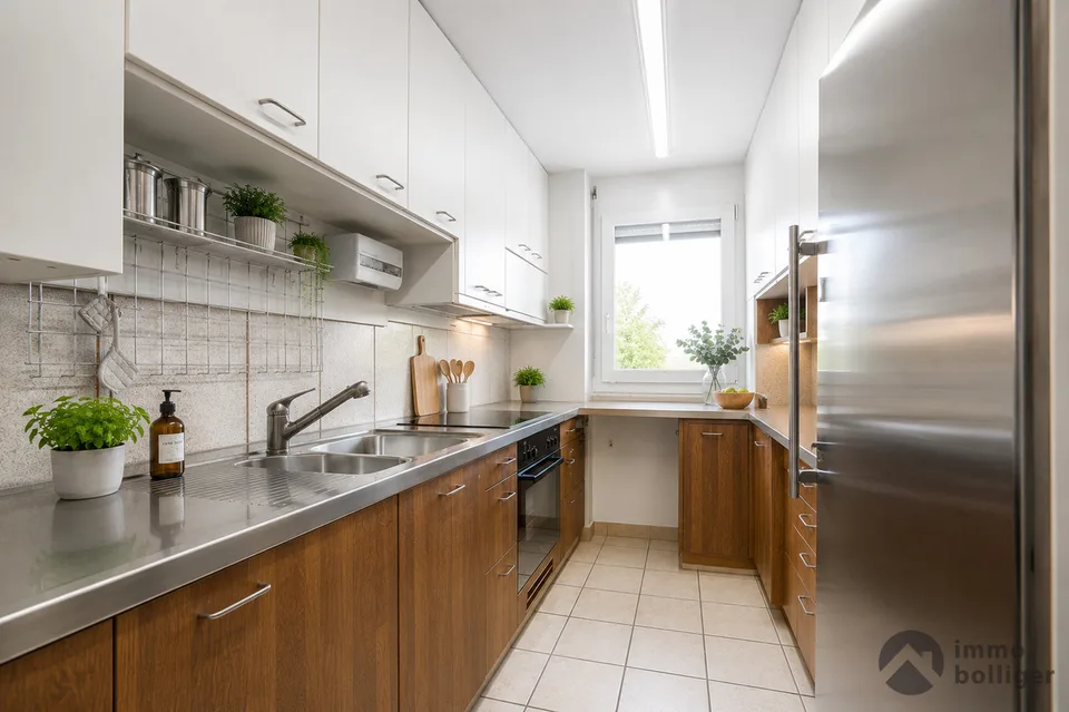 Charmantes Reihenmittelhaus in gemeinschaftlich gestalteten Wohuartier