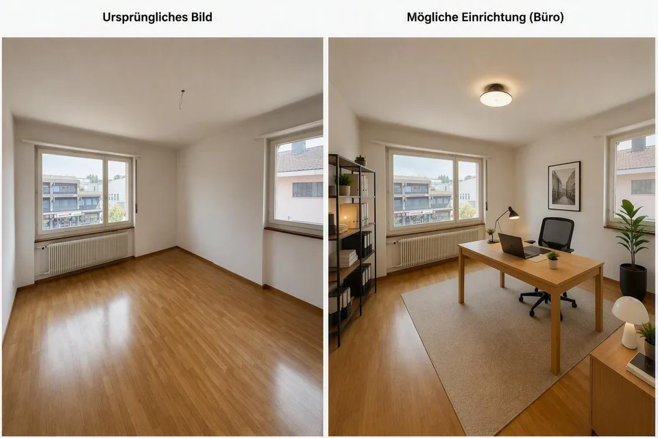 Beaucoup d'espace pour vos rêves de vie, appartement lumineux avec charme et confort