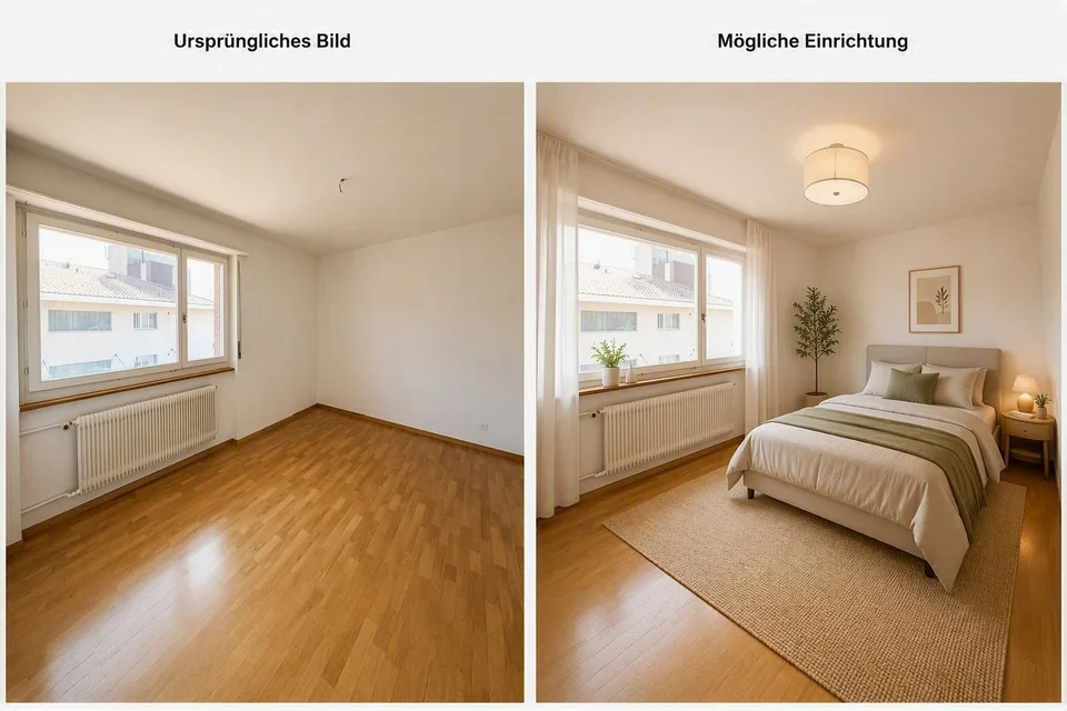 Beaucoup d'espace pour vos rêves de vie, appartement lumineux avec charme et confort