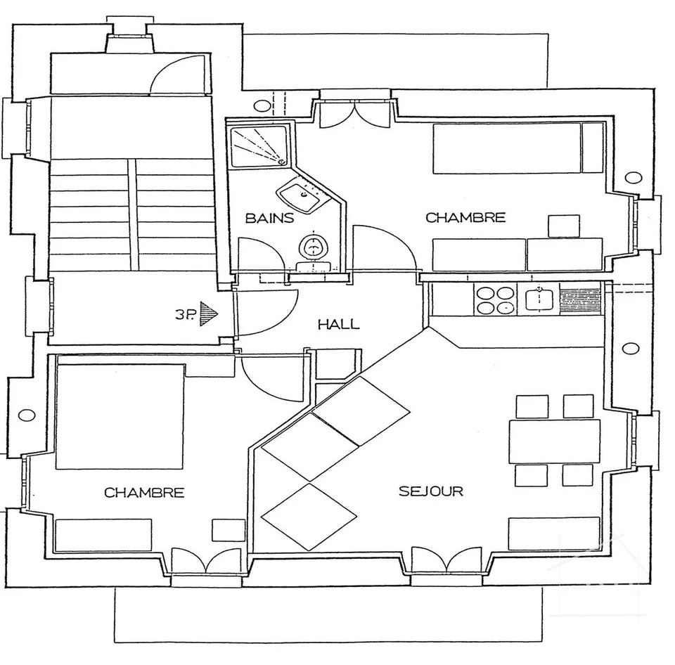 Rental property with 4 apartments (net yield 4.61 %)