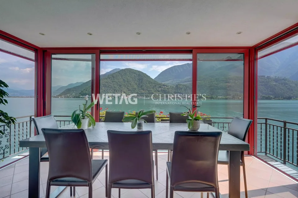 Direkt am See mit Bootsplatz: Charmante Villa in Riva San Vitale zum Verkauf ? Zweitwohnsitz möglich