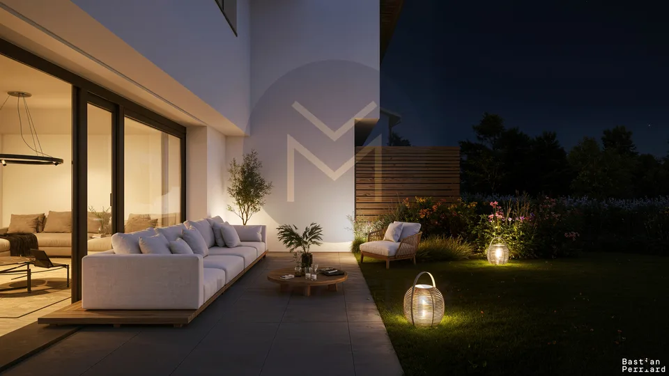 Villa contemporaine d'exception avec jardin privatif de 460 m² au Mouret