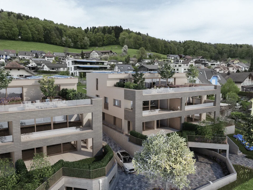 Neubau grosszügige 4.5-Zimmer Gartenwohnung in Minergie-P