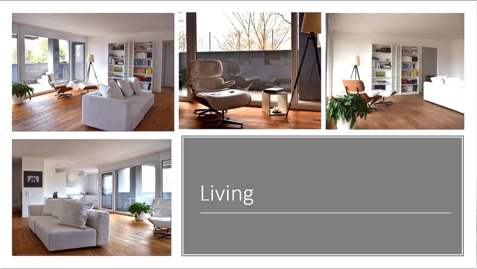 Modernes 3,5-Zimmer-Apartment mit Garten und separates Studio.