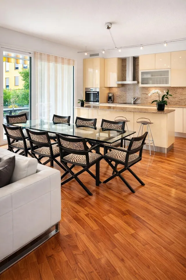 Appartement raffiné 4,5 pièces avec double terrasse et vue lac magnifique