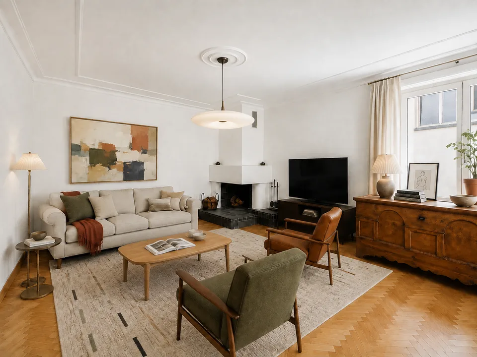 Zentrale Wohnlage, grosszügiger Balkon und beste Anbindung nahe Bah...