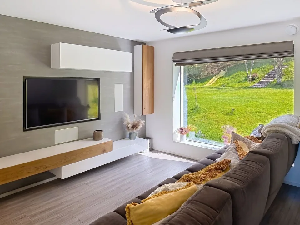 Élégance contemporaine avec vue panoramique sur le Léman