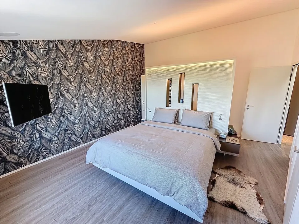 Élégance contemporaine avec vue panoramique sur le Léman