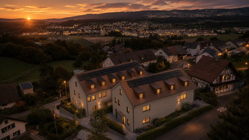 Exclusive new 5.5-room semi-detached house in Wohlenschwil AG