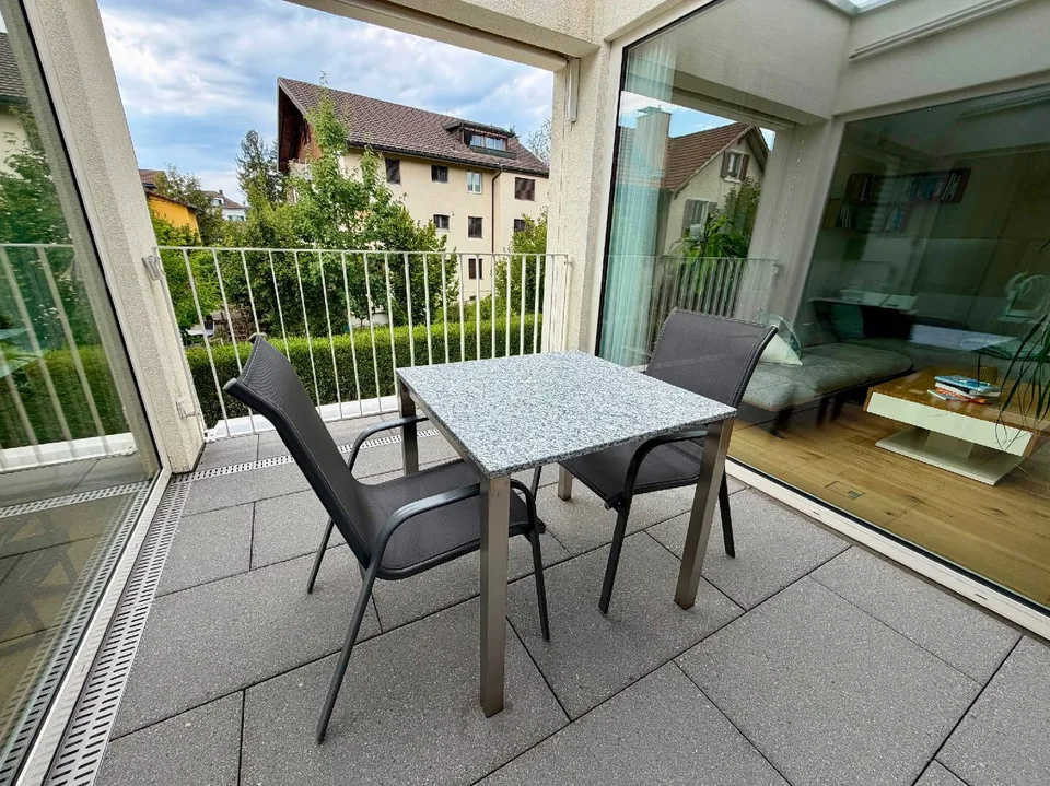 From 20.9./1.10./15.10. - Top 95m2 attic apartment with 65m2 roof garden