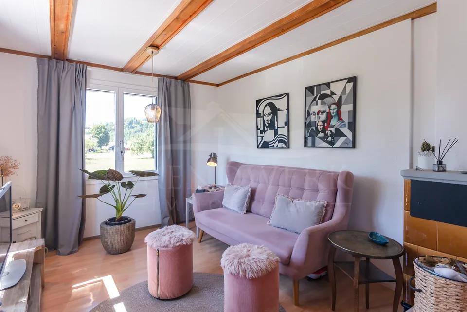 Einfamilienhaus mit Gartenbijou am Dorfrand von Lützelflüh