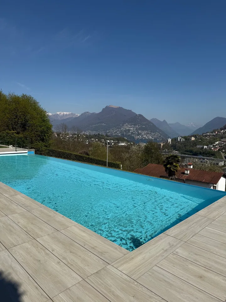 Montagnola, duplex con vista panoramica