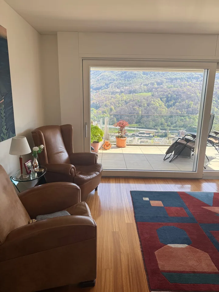 Montagnola, duplex con vista panoramica