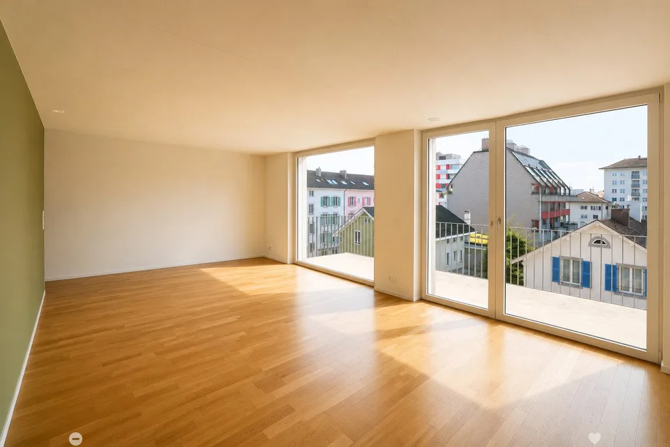 Moderne Stadtwohnung mit schöner Aussicht