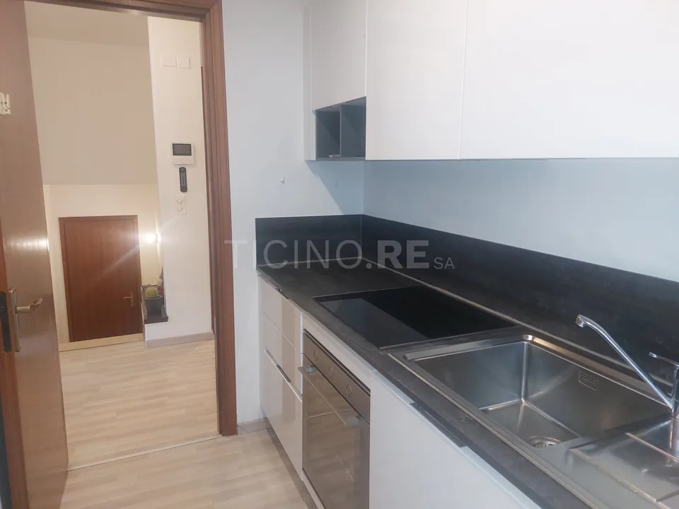 Lugano: Luminoso Appartamento 3.5 Locali con vista lago e città