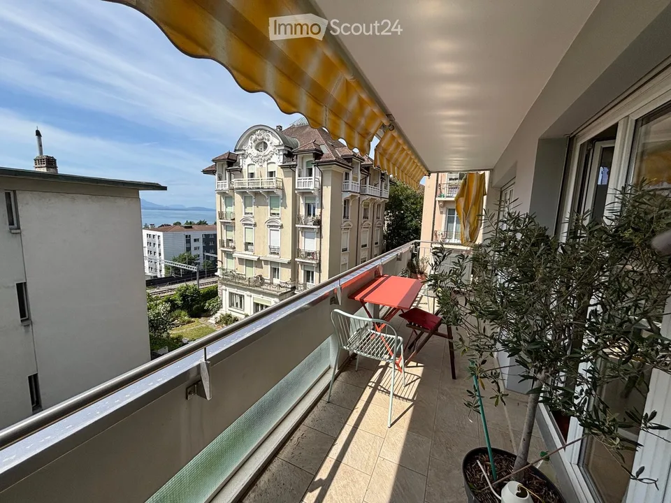 4.5p apartment near Lausanne train station (reprise de bail)