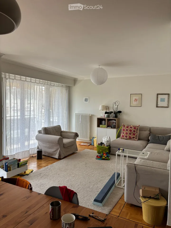 4.5p apartment near Lausanne train station (reprise de bail)