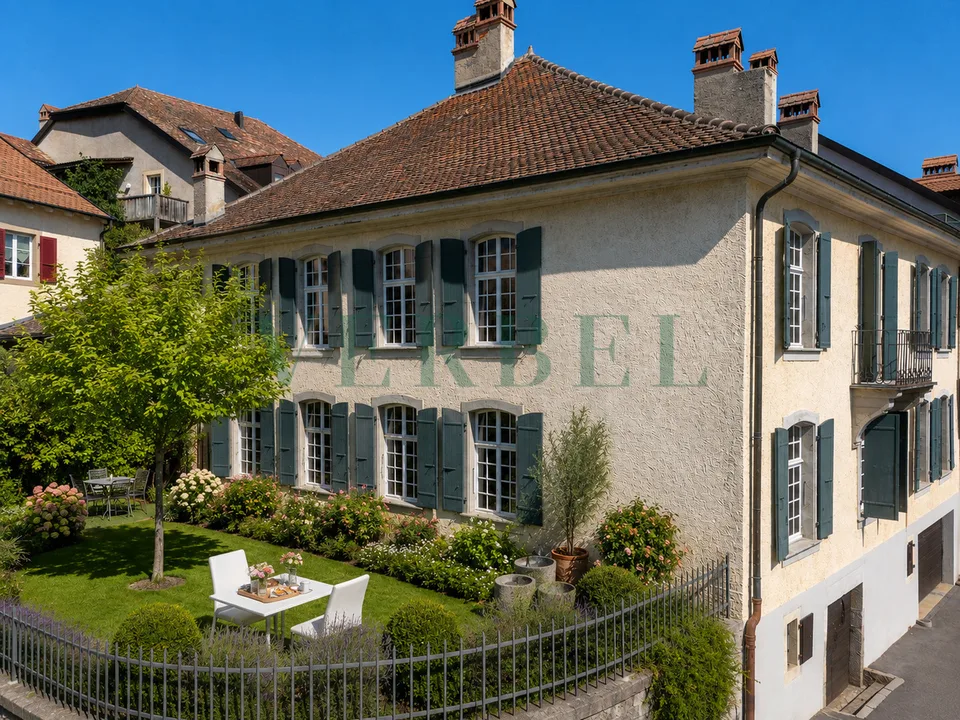 Maison de Maître au coeur d'Orbe - Résidence & patrimoine