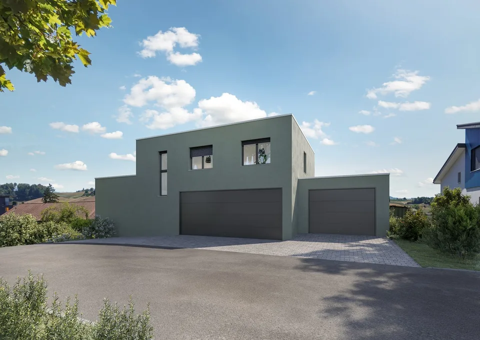 Die Gelegenheit! Im Zentrum von Worb, freistehendes Einfamilienhaus mit Weitsicht!