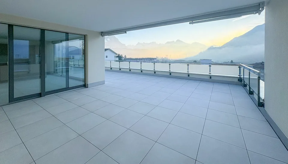Primo affitto: appartamento mansardato di 2,5 locali con vista sulla montagna