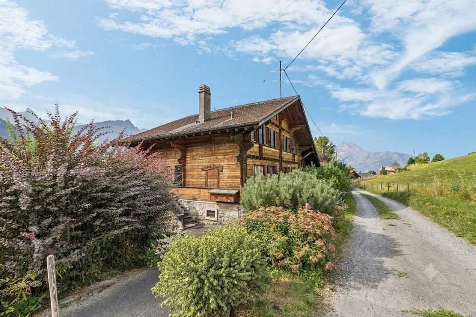 Spacieux chalet de 4 appartements avec vue spectaculaire et grand jard