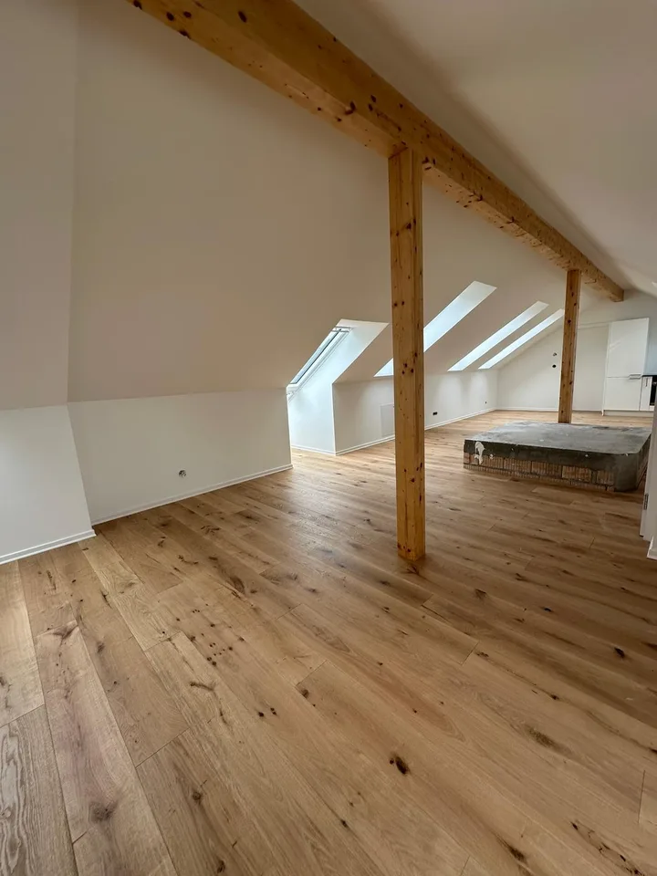 Erstbezug nach komplettem Dachausbau  exklusive Dachgeschosswohnung mit Cabriofenster in zentraler Lage