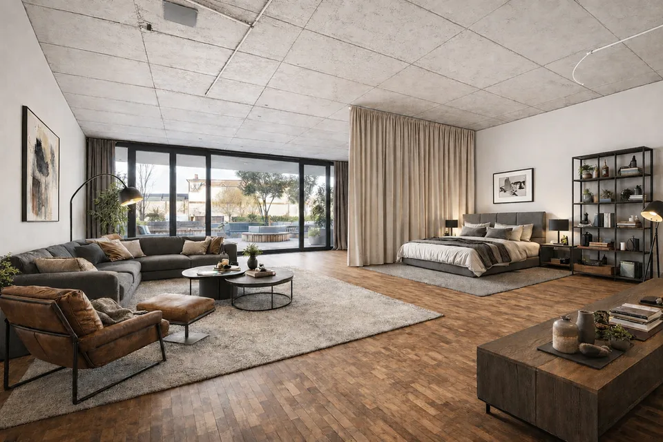 Ampio spazio di vita in stile loft in affitto a Zumikon